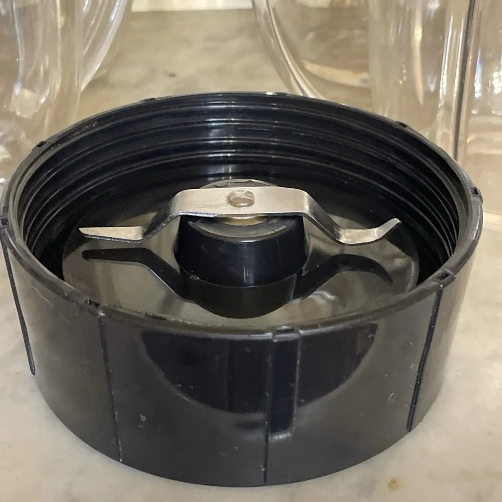 Magic Bullet Blending Handle Container Lid Assembly Lock Blade Green White Black
